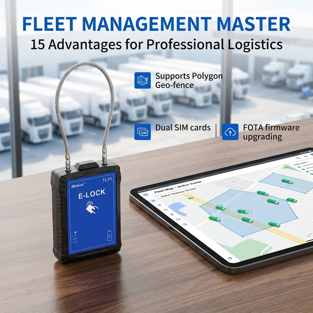 How to Prevent Loss During High-Value Cargo Transport? Smart GPS Locks Deliver our Comfort